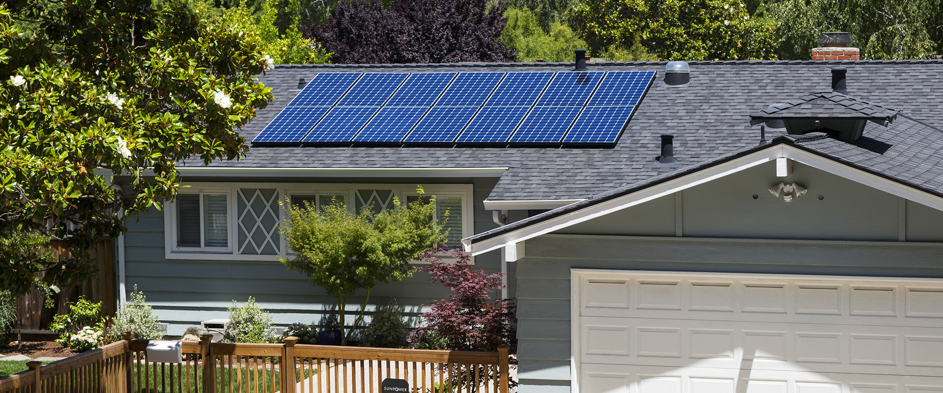 Residential solar installation in Mountain View, CA